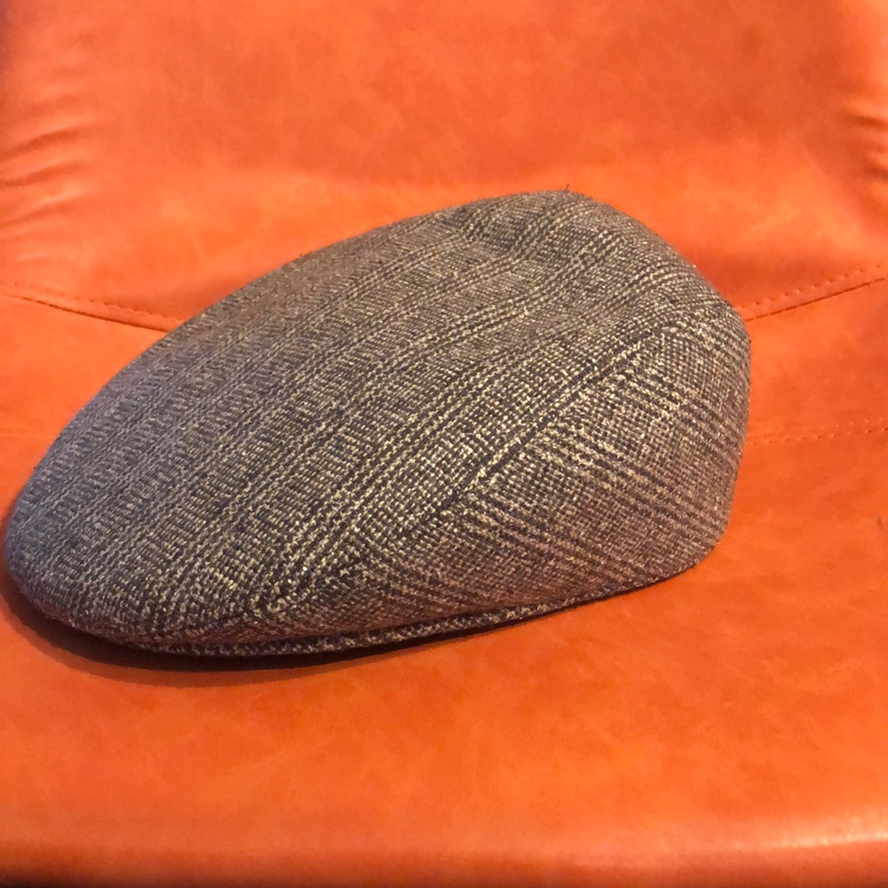 Ornella Brown Tweed Flat Cap